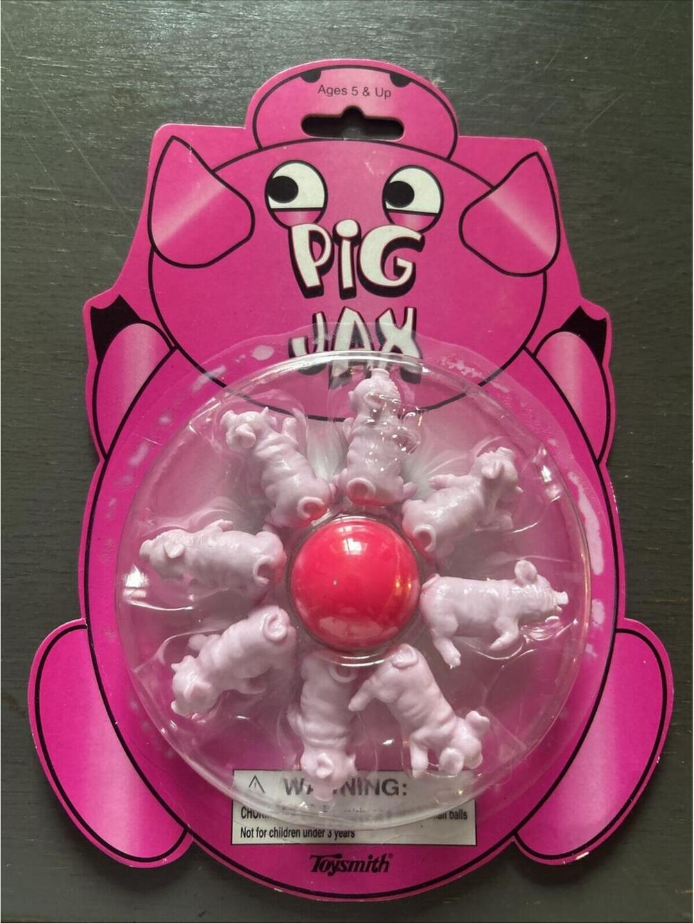 Pig Jax Game Set By Toysmith New- Vintage 2004